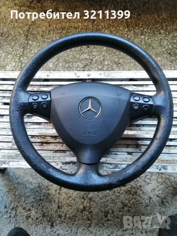 Мерцедес А класа W169 кормило + airbag въздушна възглавница , снимка 1