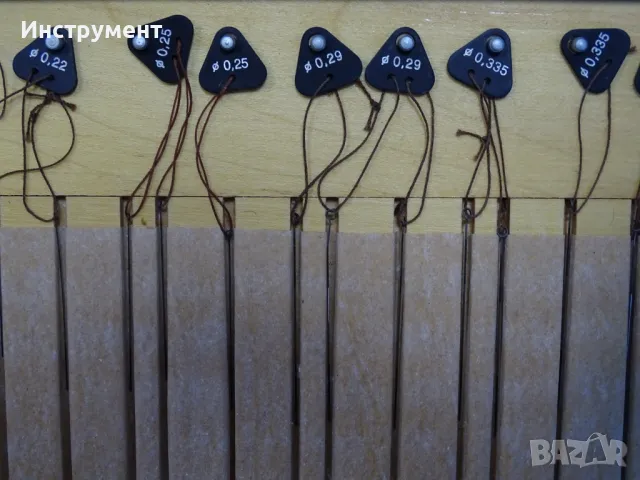 Комплект цилиндрични калибри за резба(телчета) Carl Zeiss Jena DDR Ф0.17-Ф6.35mm, снимка 4 - Други инструменти - 49128754