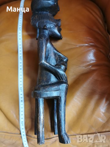 Африканска статуетка Сенуфо, снимка 5 - Антикварни и старинни предмети - 38931669