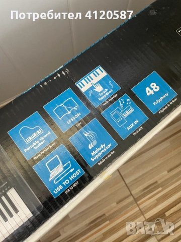 Синтезатор Yamaha PSR E 363, снимка 3 - Друга електроника - 53414651