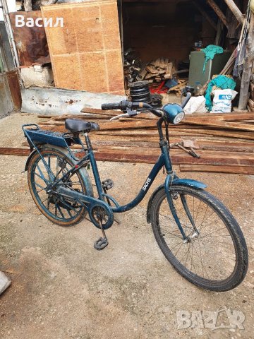 Продавам колело с двигател веломотор, снимка 1 - Велосипеди - 36619302