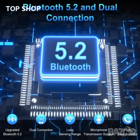 Аудио приемник/ предавате ML101S Bluetooth 5.2, снимка 3 - Слушалки и портативни колонки - 48476923