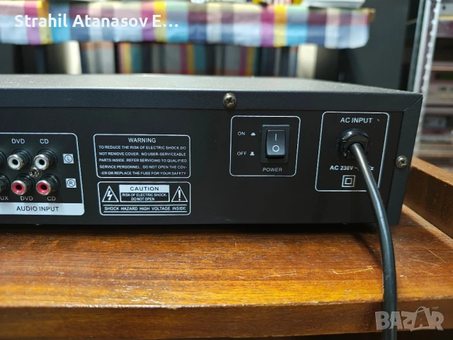 Аuna AV2-CD508 Стерео Усилвател, снимка 13 - Ресийвъри, усилватели, смесителни пултове - 51399554