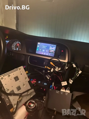 Гаранция! Висококачествен Carplay и Android Auto за Audi 3G A4, A5, Q5, снимка 6 - Аксесоари и консумативи - 53096078