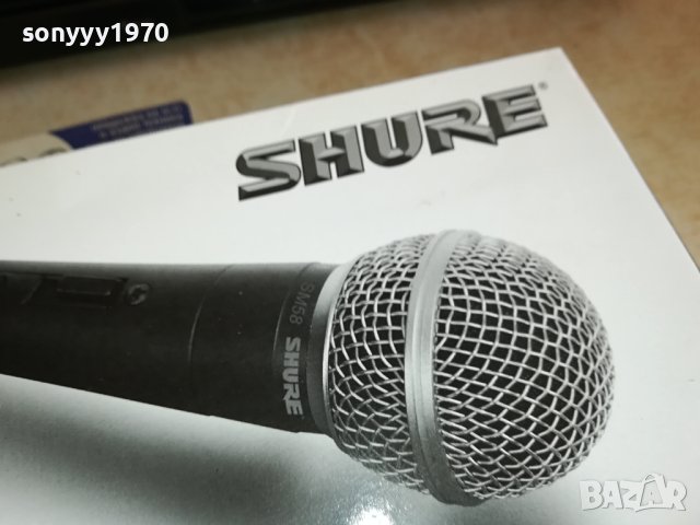 shure-microphone 0512230826, снимка 3 - Микрофони - 43279208