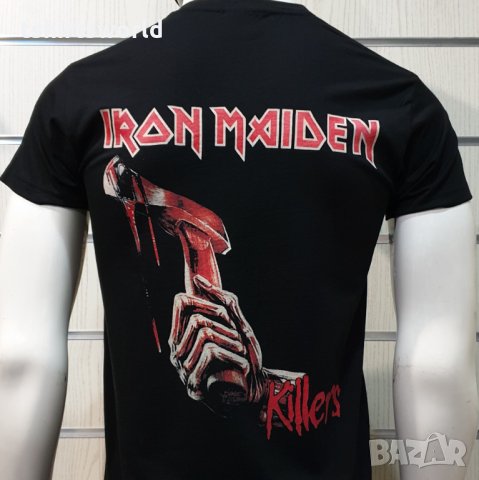 Нова мъжка тениска с дигитален печат и на гърба на музикалната група IRON MAIDEN - KILLERS, снимка 13 - Тениски - 35354379