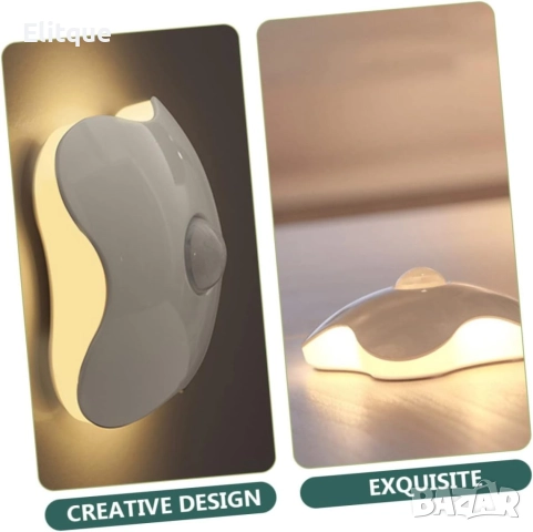 LED сензорна нощна лампа за стая, гардероб, шкаф с usb - "motion detection"