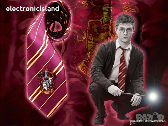 Вратовръзка на Хари Потър от Грифиндор / Harry Potter tie Griffindor, снимка 2 - Други - 43627988