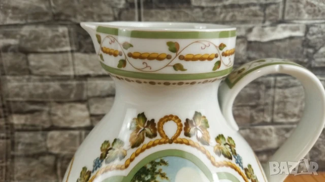 Лимитирани колекционни порцеланови кани "Weinpresse" – Franklin Porzellan, снимка 7 - Аксесоари за кухня - 51239259