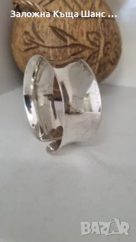 Сребърна гривна 925 проба, 27,82 грама , снимка 5 - Гривни - 47531676