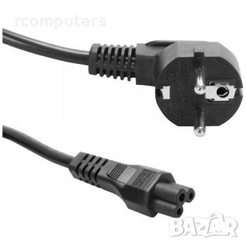 	Захранващ кабел 1.8м за лаптоп/тв/адаптери, снимка 1 - Друга електроника - 40181894