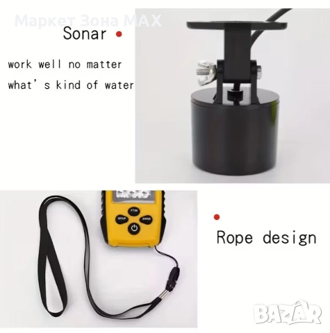 Оригинален детектор за риба с CHIRP сонар , снимка 5 - Екипировка - 52897376