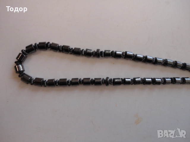 Страхотна броеница от хематит 11, снимка 3 - Колекции - 52661336
