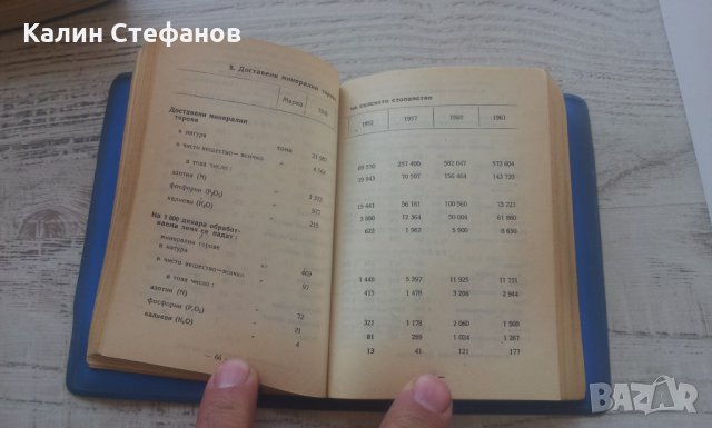 Статистически справочници от 1958 г и 1962 г, снимка 13 - Антикварни и старинни предмети - 26361618