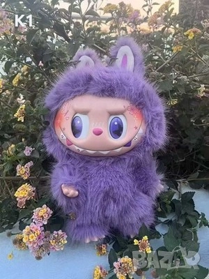 Labubu Zimomo Angel 38cm Розово/Лилаво The Monsters Лабубу, снимка 2 - Плюшени играчки - 51608019