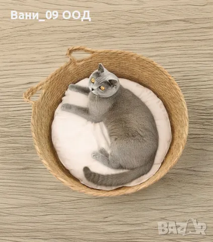 Легло за котки с възглавница , снимка 2 - За котки - 48941200