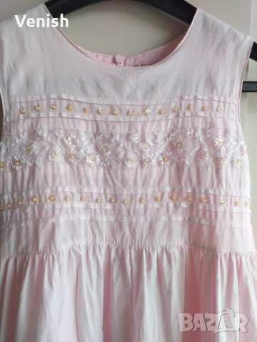 Елегантни розви рокли  , снимка 4 - Детски рокли и поли - 32693282