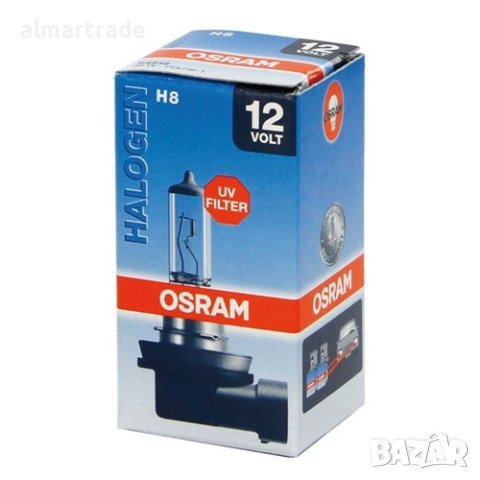 Автомобилна халогенна крушка за фар Osram H8, 12V, 35W, снимка 1 - Аксесоари и консумативи - 44065417