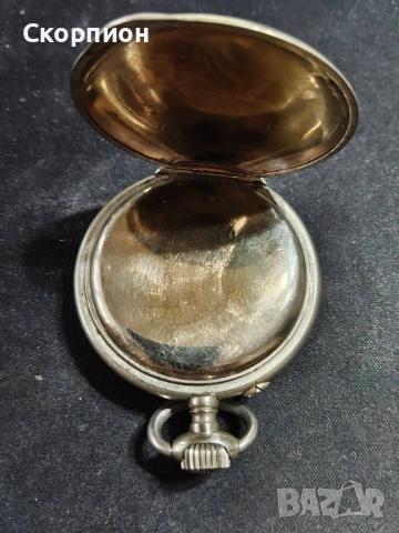 Швейцарски джобен часовник 1925г. - Класика в жанра - ПРОМОЦИЯ, снимка 14 - Джобни - 49241450