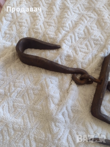 Голям кован ченгел, снимка 2 - Антикварни и старинни предмети - 51472013