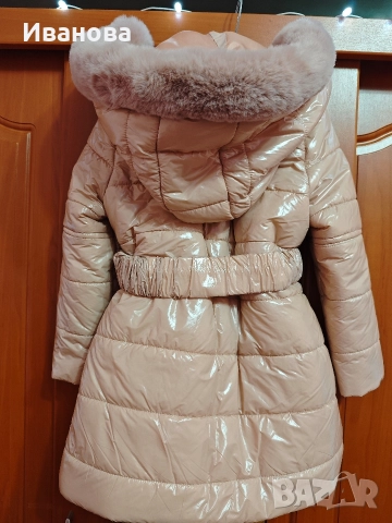 Детско палто и детско розово зимно яке, снимка 4 - Детски якета и елеци - 52771974