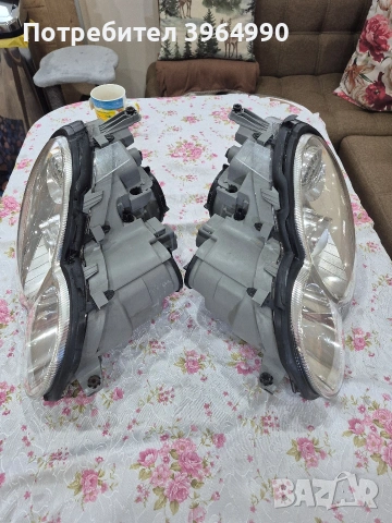 Кристални Оригинални Неразличими от нови КСЕНОНОВИ фарове за Мерцедес С клас W203 спорт купе , снимка 7 - Части - 53416407