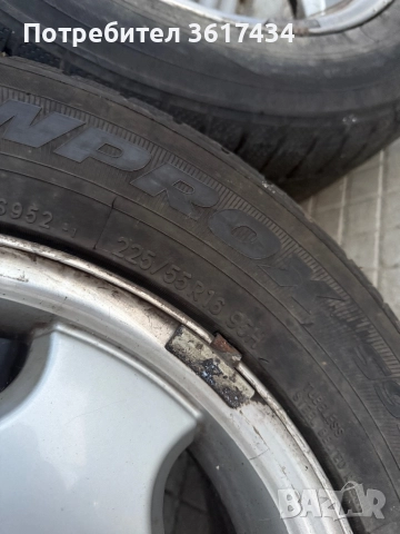 Мерцедес джанти гуми, снимка 3 - Гуми и джанти - 52441384