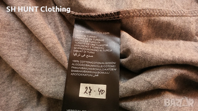 Calvin Klein Jeans Mens T-Shirt размер L мъжка тениска 27-40, снимка 11 - Тениски - 53296288