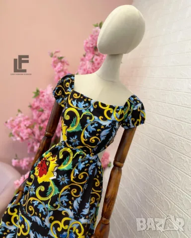 Рокля LFS Royal Black 9084 , снимка 4 - Рокли - 50435303