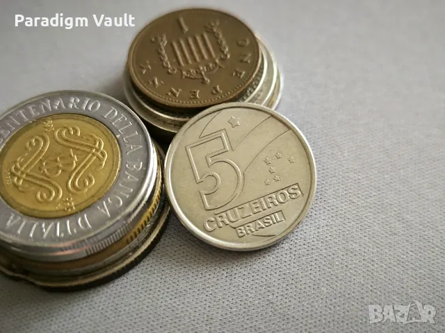 Монета - Бразилия - 5 крузейро | 1981г.