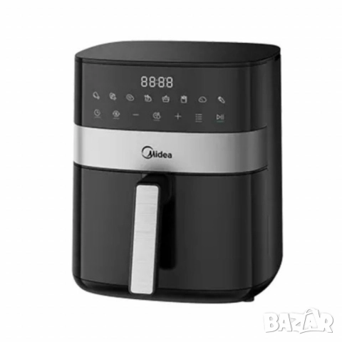 Еър фрайър Midea MF-CN65E2 - За готвене с горещ въздух, снимка 8 - Друга електроника - 51854939