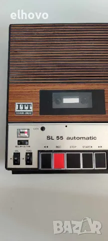 Касетофон ITT SL 55, снимка 3 - Радиокасетофони, транзистори - 49254500