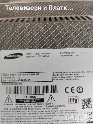 Samsung Ue32j5000aw  Bn94-08207A BN41-02360B