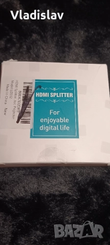 Сплитер Wireman HDMI 2PORT, HDMI с усилвател, поддържа Full HD 1080P 3D, 1 вход - 2 изхода, снимка 2 - Друга електроника - 52677904
