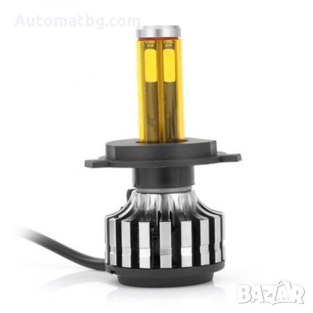 Комплект диодни крушки за фарове Automat, с 6 страни – X6S LED Headlight H1, 50W, 9-32V, снимка 3 - Аксесоари и консумативи - 28083162