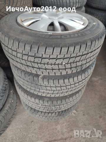 Комплект джанти със зимни гуми 175/70/14C falken, снимка 9 - Гуми и джанти - 51418449