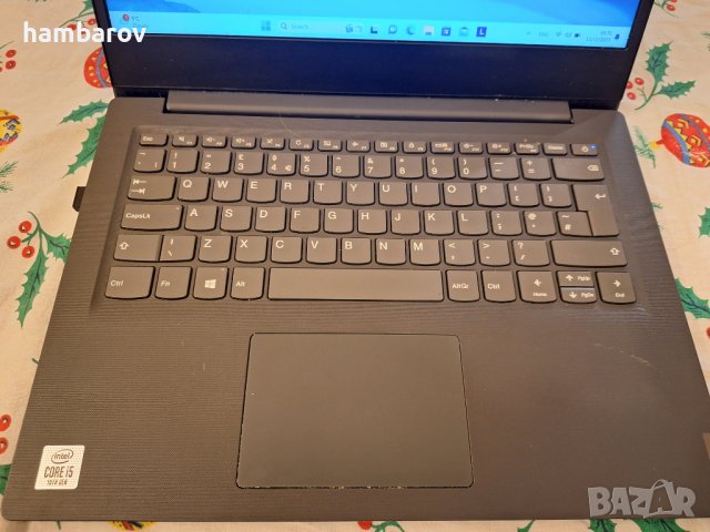 Мощен лаптоп Lenovo V14 с 4-ядрен Core I5-1035G1 и 14'' FHD 256 GB SSD 8GB DDR4 Windows 11, снимка 2 - Лаптопи за дома - 43420943