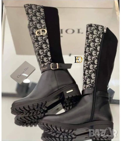 ботуши gucci christian dior louis vuitton chanel burberry , снимка 2 - Дамски ботуши - 50730519