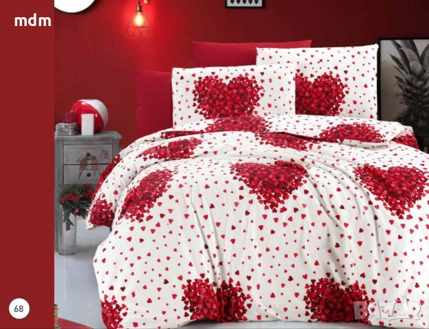 Марка VALDİVİA луксозен двоен ранфорс спален комплект 100%памук- 25 €, снимка 9 - Спално бельо - 53541038