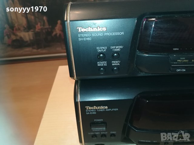 technics sa-eh60+sh-eh60 внос germany 1604211846, снимка 7 - Ресийвъри, усилватели, смесителни пултове - 32574652