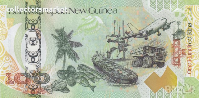 100 кина 2008, Папуа Нова Гвинея