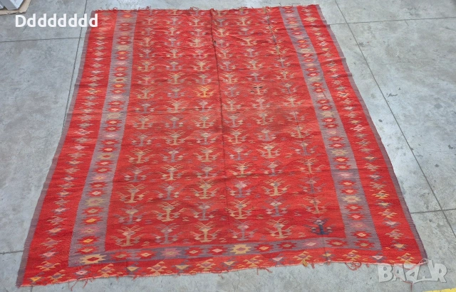 Много стар Чипровски килим, снимка 2 - Други ценни предмети - 53292803
