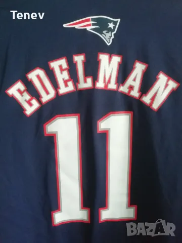 New England Patriots #11 Julian Edelman NFL оригинална тениска фланелка НФЛ , снимка 3 - Тениски - 48812724