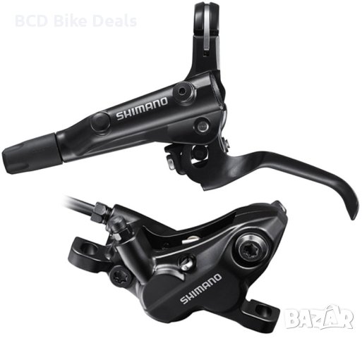 4-бутална предна спирачка Shimano BL-MT501/BR-MT520 - хидравлична дискова