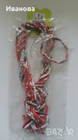 Ръчна изработка на бижута от хартия и квилинг, снимка 5 - Колиета, медальони, синджири - 32797316