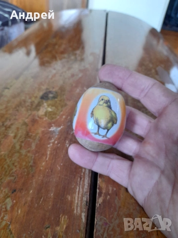 Старо дървено яйце #23