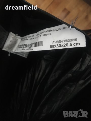Зара Пазарска чанта, черен гланц - Zara Charol Shopping Trolley Bag, снимка 8 - Чанти - 35008244