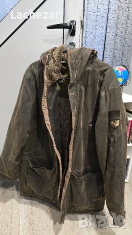 Мъжка шуба зимна дебела Angelo Litrico размер XXL