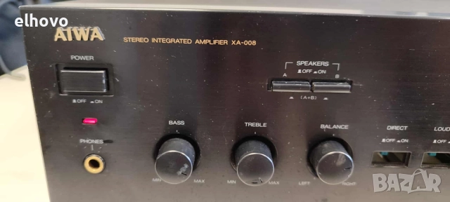 Стерео усилвател AIWA XA-008Z#2, снимка 3 - Ресийвъри, усилватели, смесителни пултове - 52463917