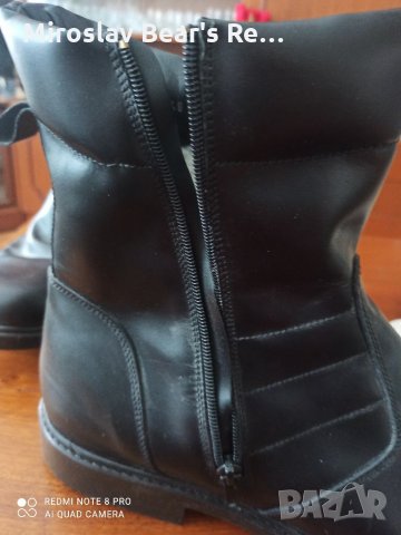Здрави кожени боти Club College " ЗДРАВОХОД" 48 номер , снимка 5 - Мъжки боти - 32849127